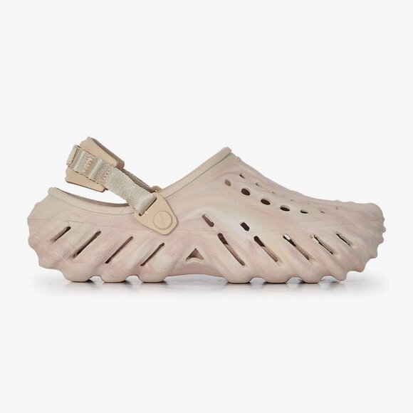 CROCS Shoes - NWT Crocs Echo Marbled Clog Slip On Sandal Quartz Size Mens 6 Womens 8